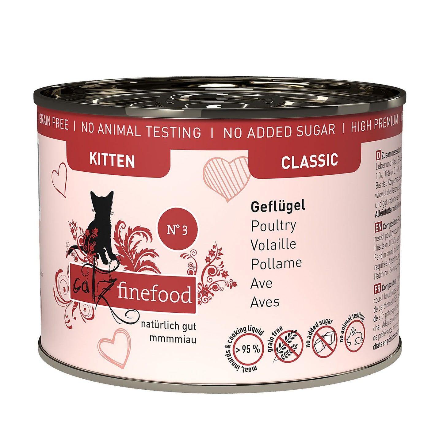 catz finefood Kitten No. 03 Geflügel
