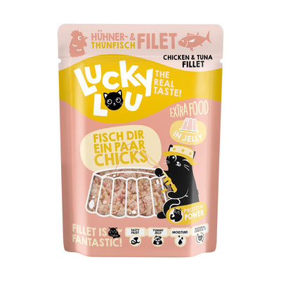 Lucky Lou Thunfisch- & Hühnerfil Jelly