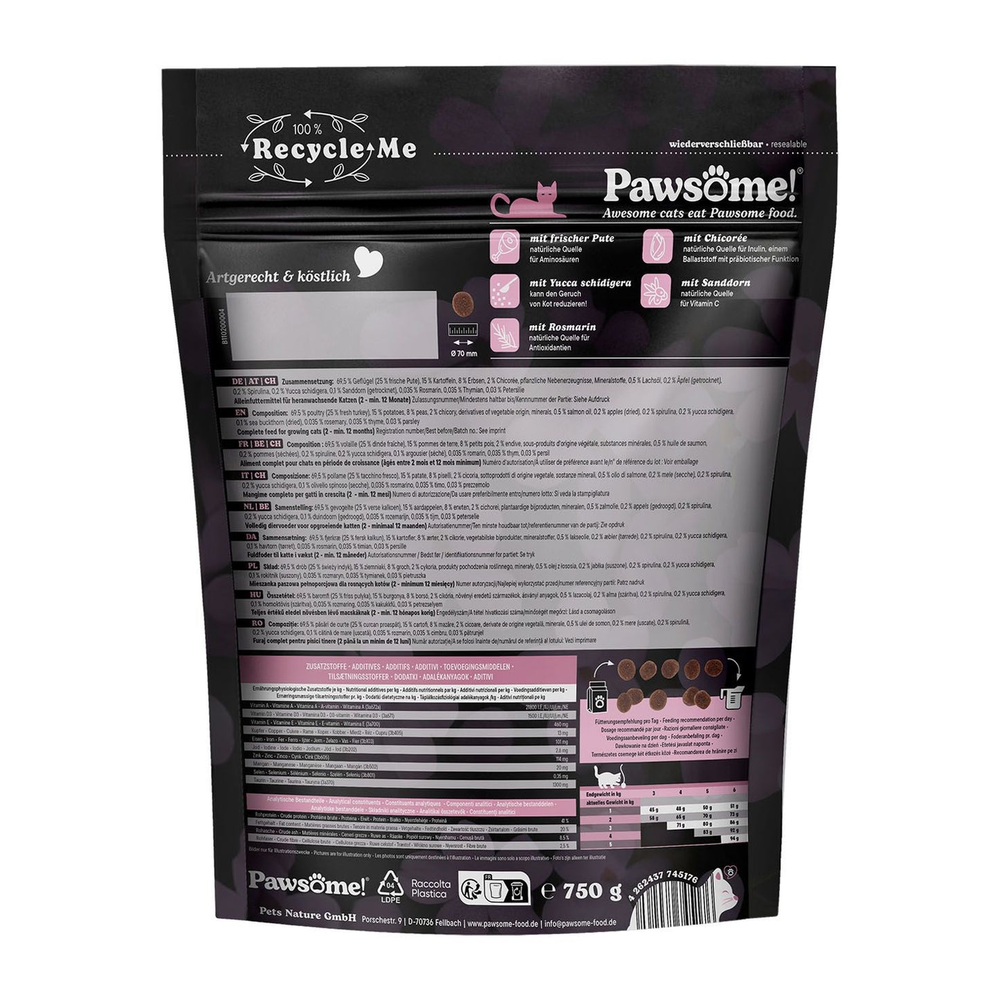 Pawsome Fresh & Dry Junior Pute