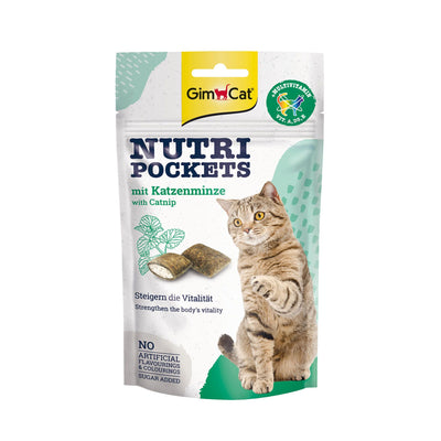 GimCat NutriPockets Minze & Multi-Vit