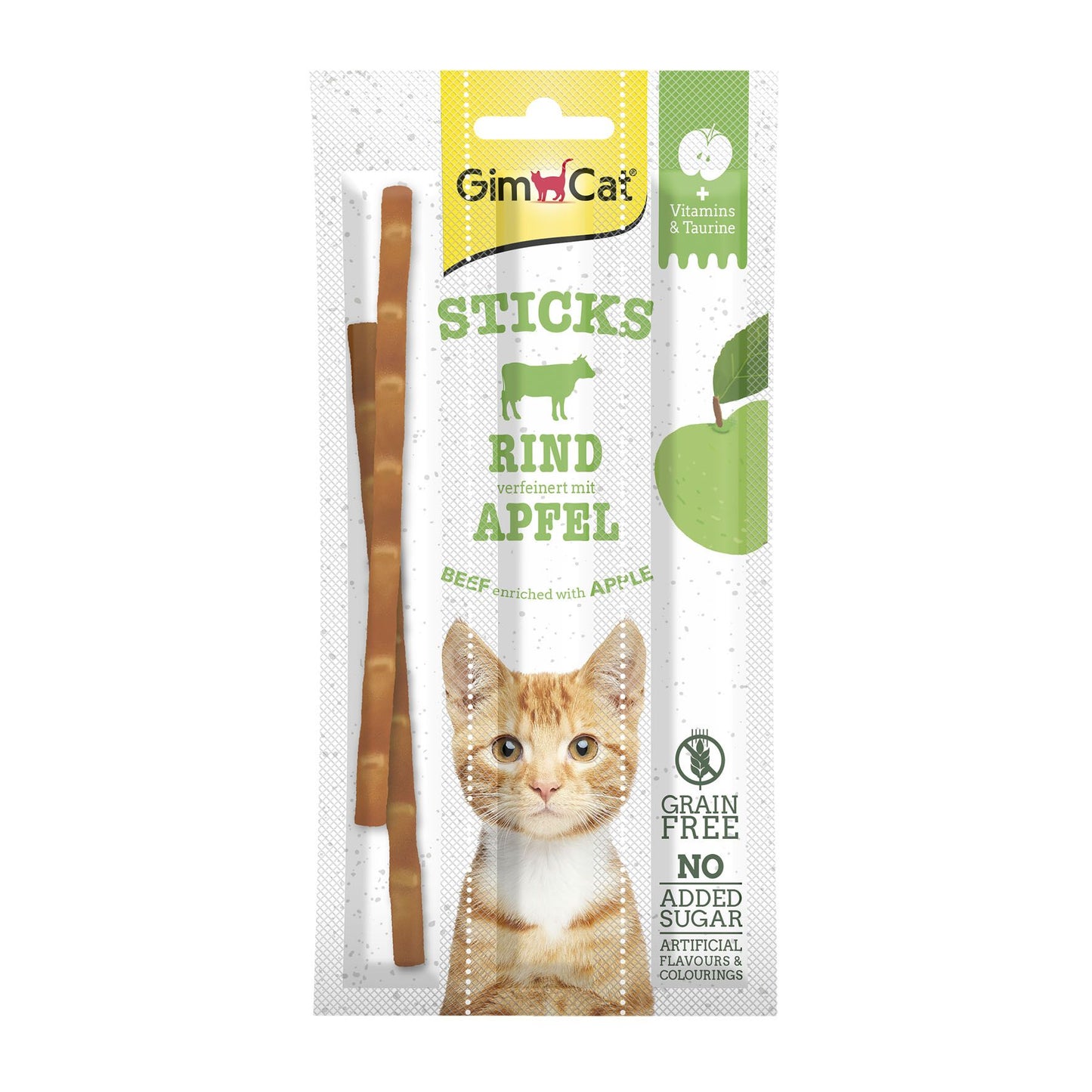 GimCat Sticks Rind & Apfel