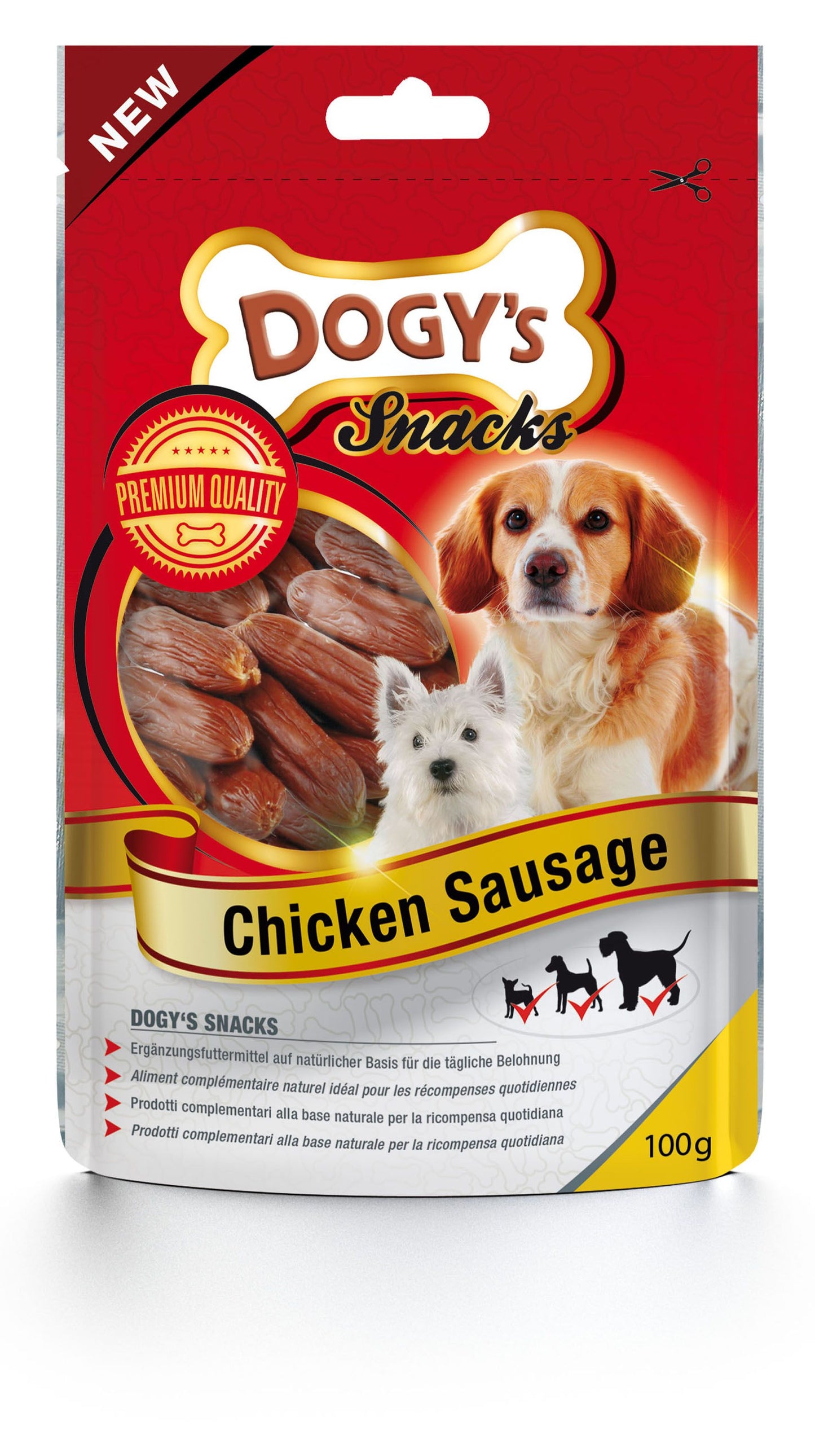 Dogy`s Soft Chicken Sausage S