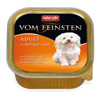 Vom Feinsten ADULT Geflügel + Kalb