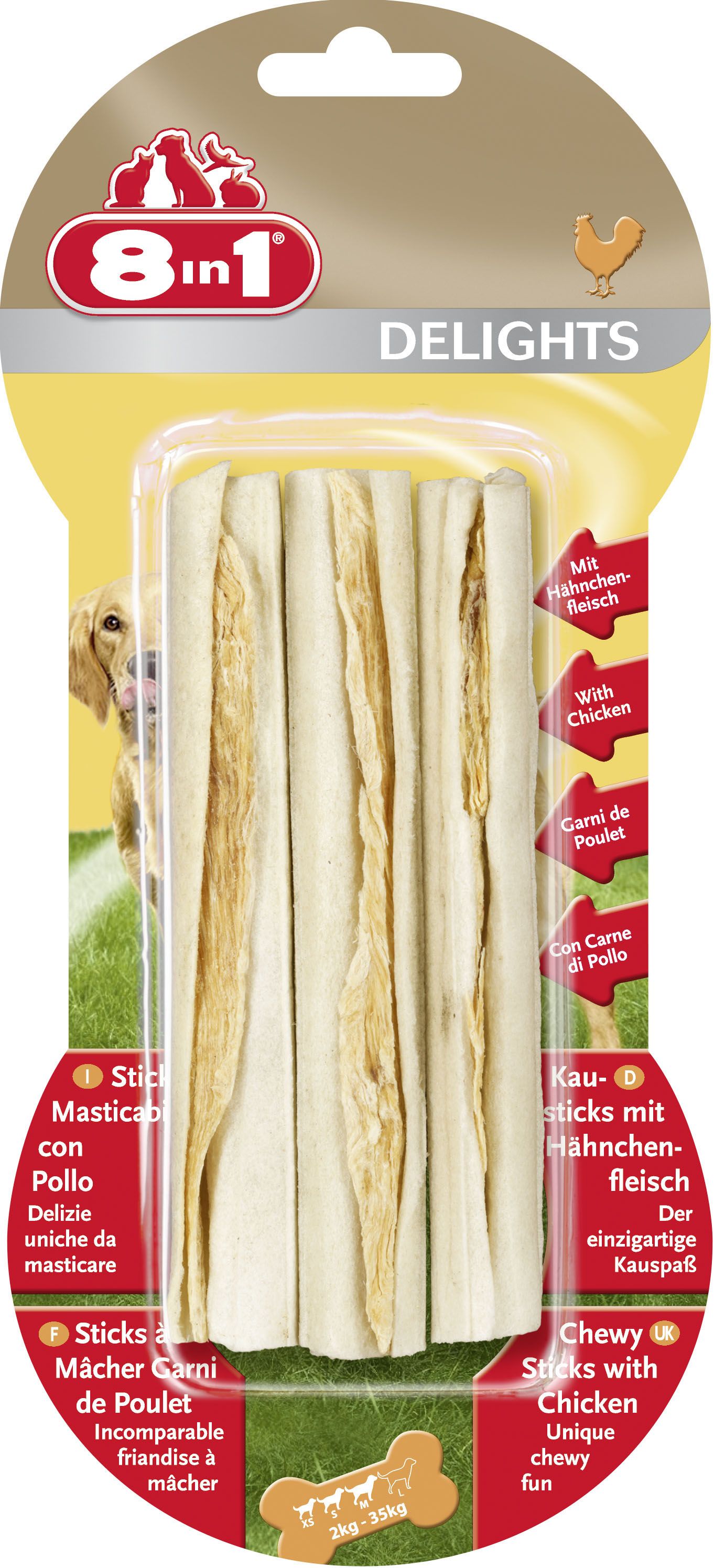 8in1 Delights Kau Sticks