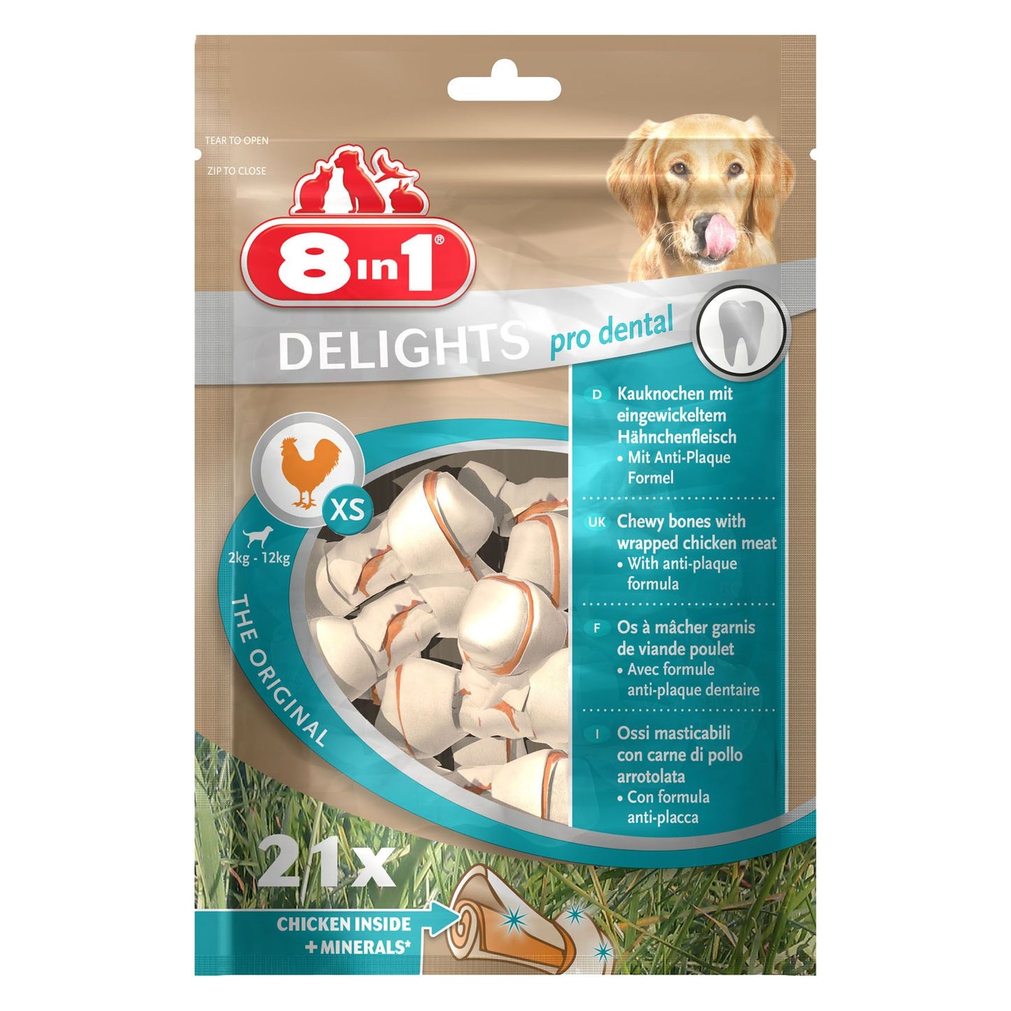8in1 Dental Delights XS