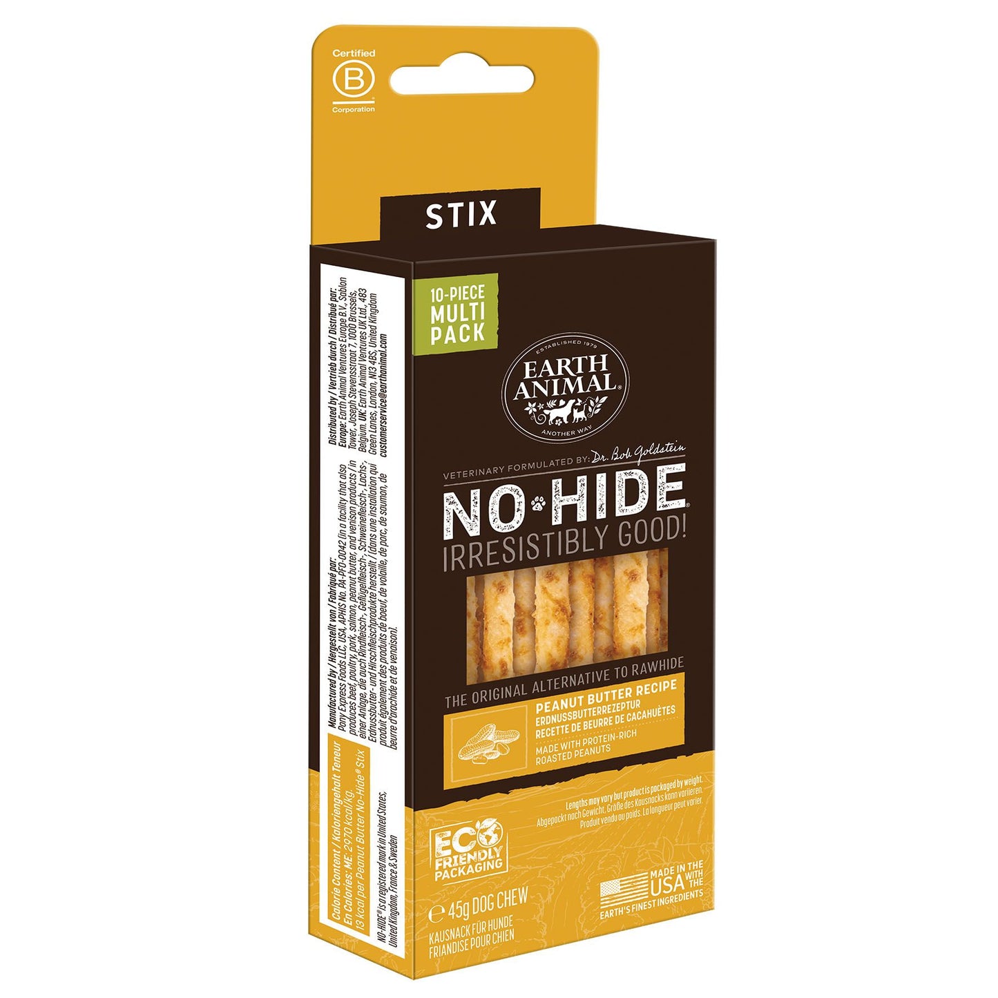 No-Hide Erdnuss Chew, STIX