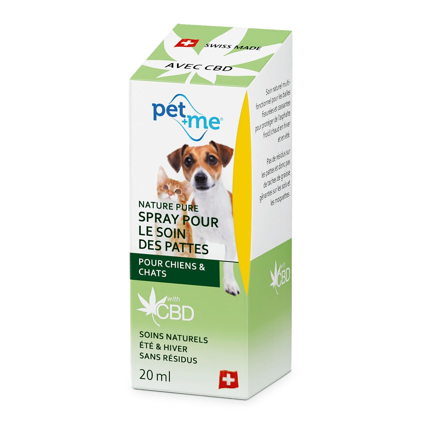 pet+me Spray p. le soin des pattes,
