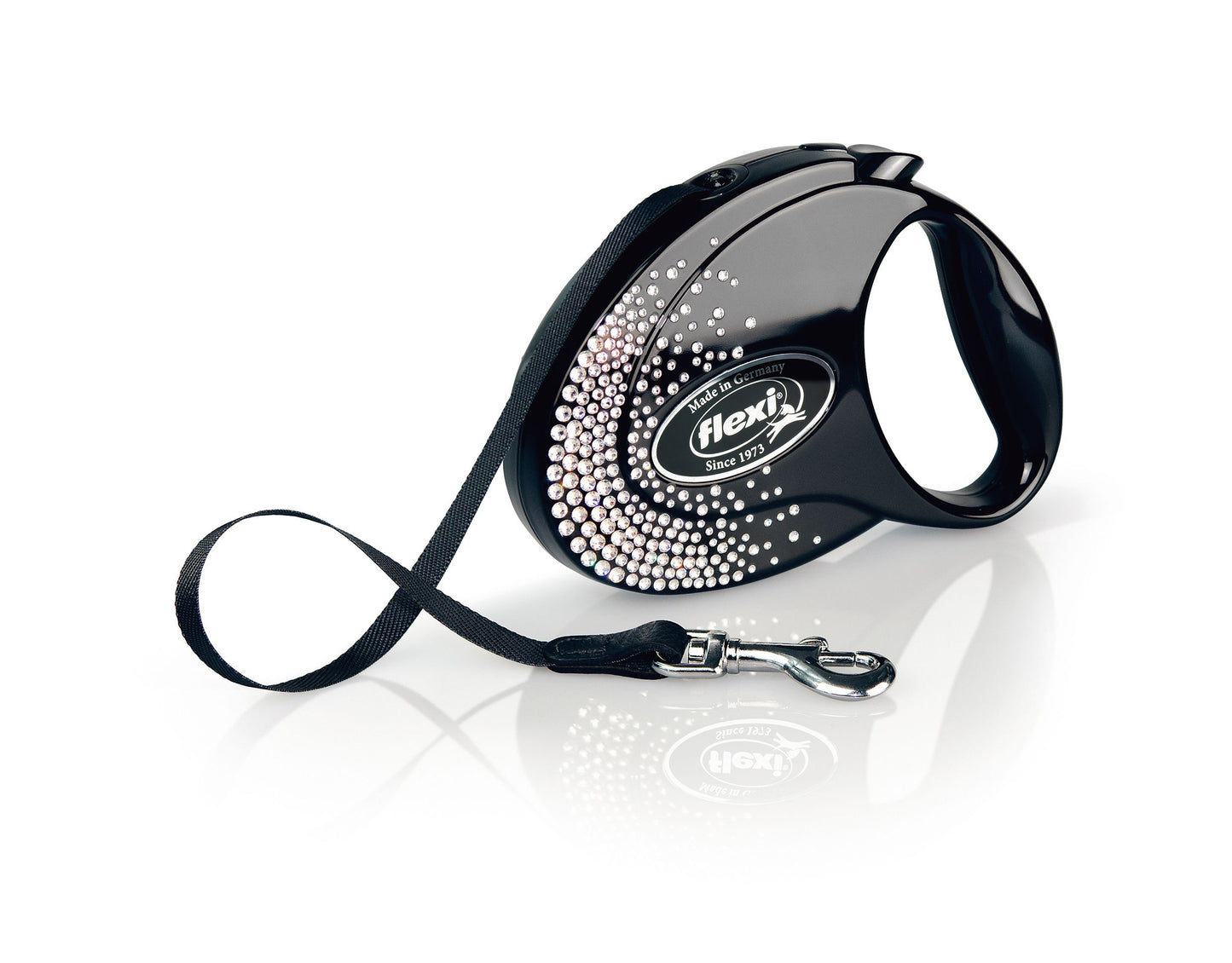 Flexi Glam Splash Crystal S, Onyx-black