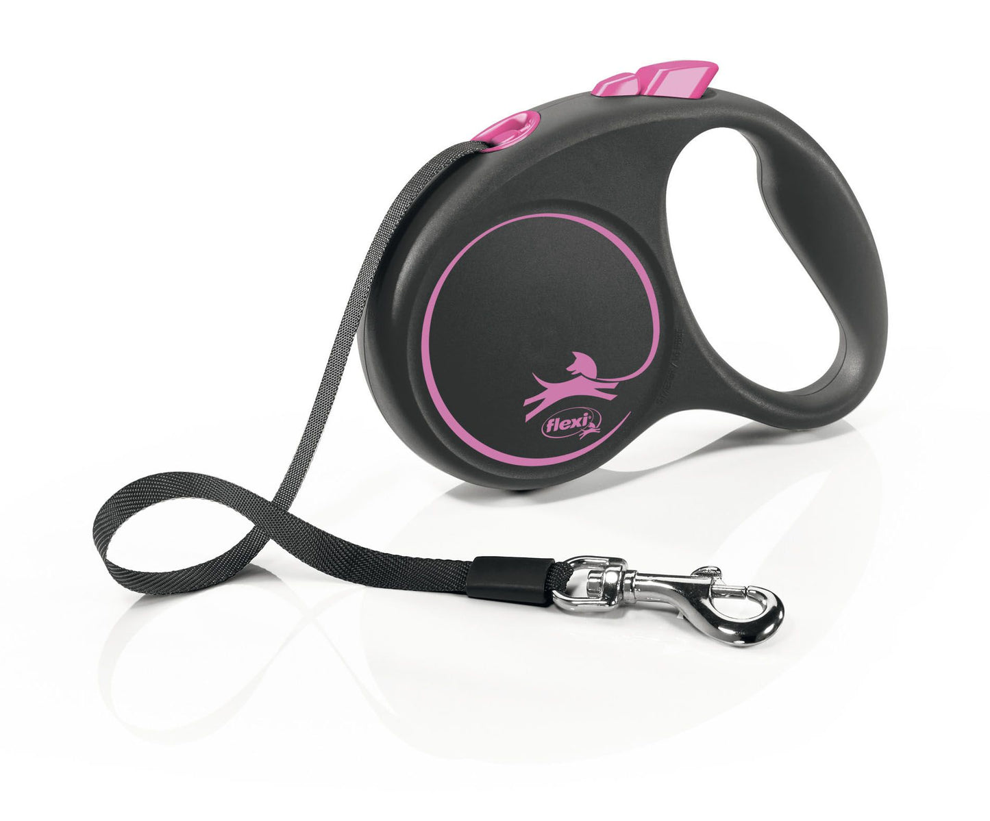 Flexi Black Design S Gurt 5m pink