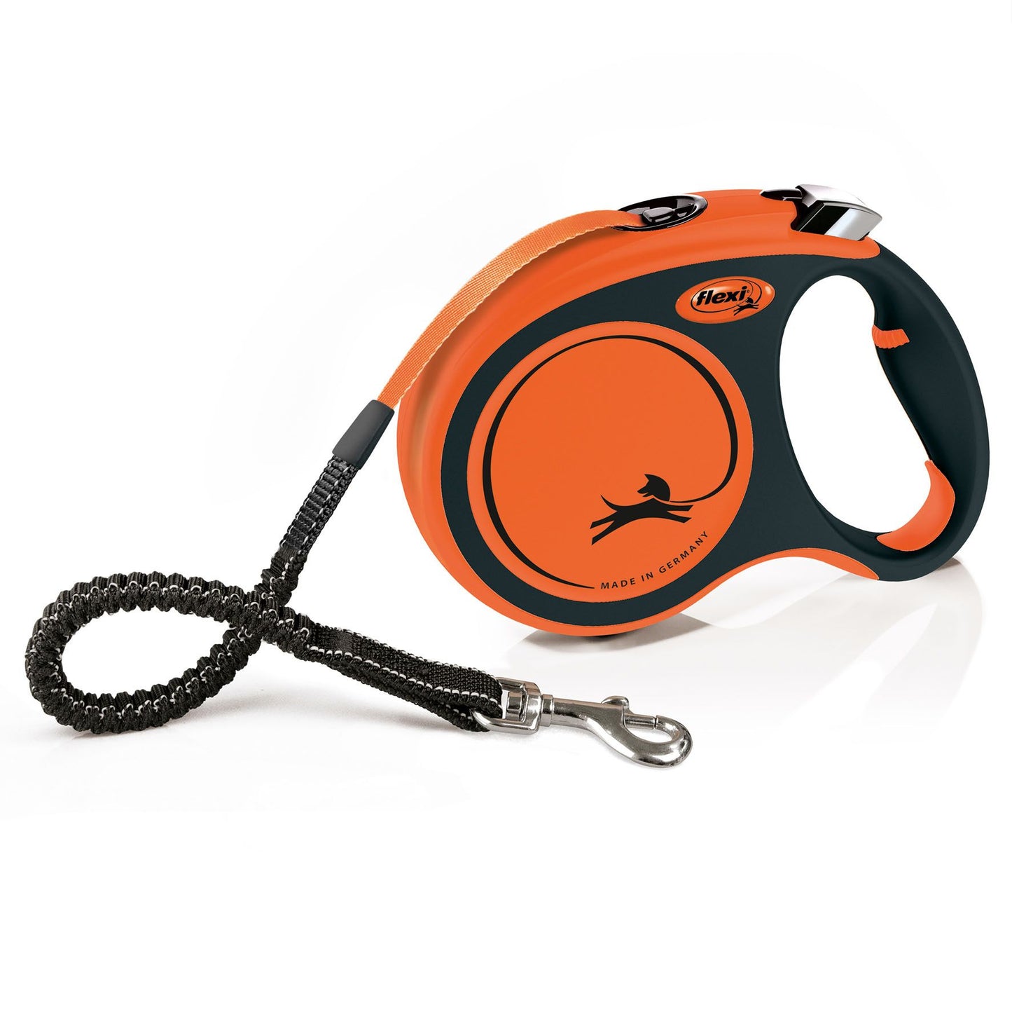 Flexi Xtreme S Gurt 5m schwarz/orange