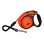 Flexi Xtreme S Gurt 5m schwarz/orange