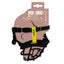 M-Pets Maulkorb XS, 14x10x4cm sw+gelb