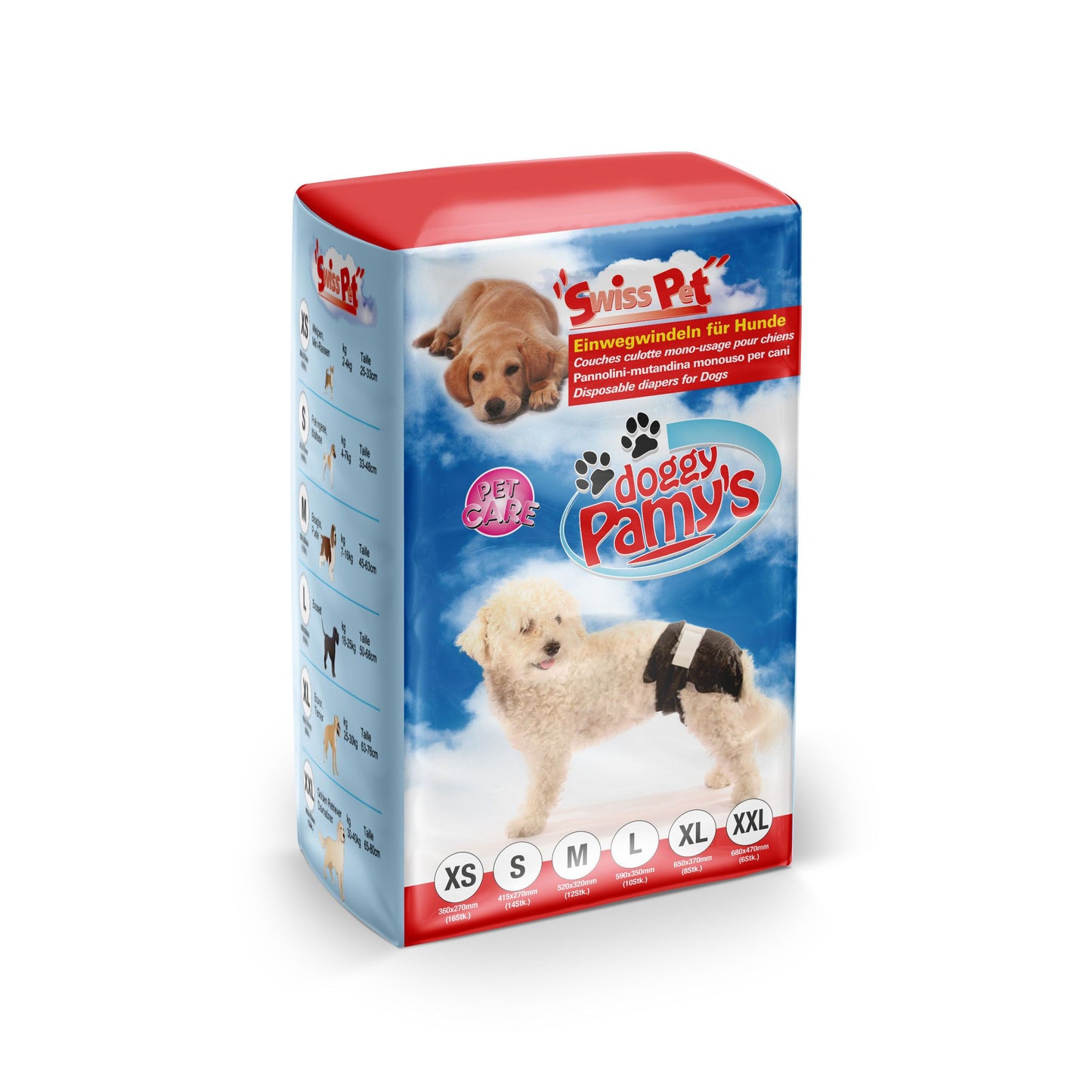 Einwegwindeln Doggy Pamys Gr. L, (Neu)
