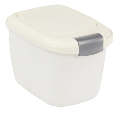 Futter-Vorratsbehälter 3kg/10L beige