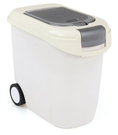 Futter-Vorratsbehälter 3kg/10L beige