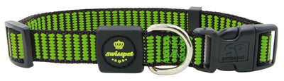 SP Halsband City Dog Gr. M,neogrün/gelb