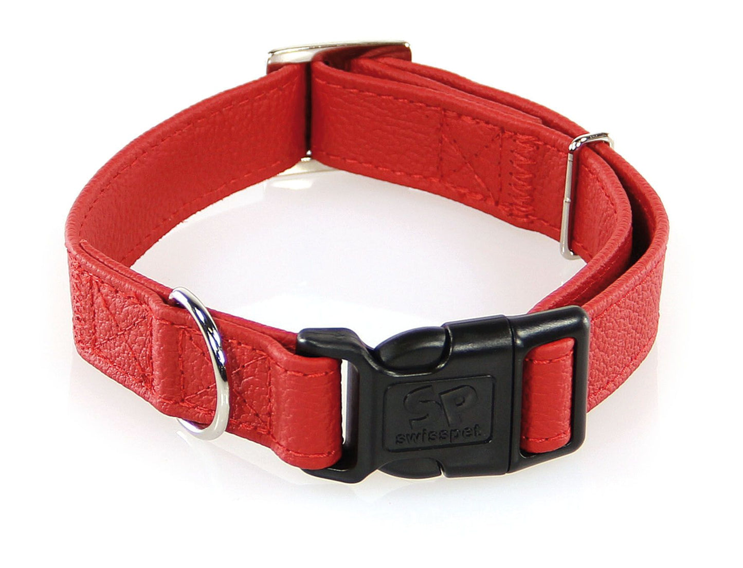 SP Lederhalsband Invito rot Gr.
