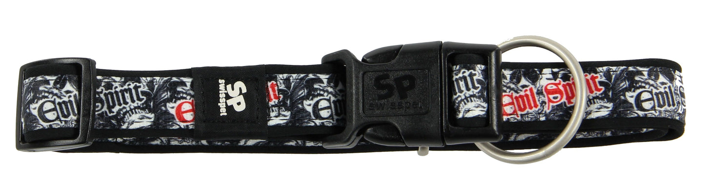 TrendLine Halsband Evil-Spirit, 15mm,sch