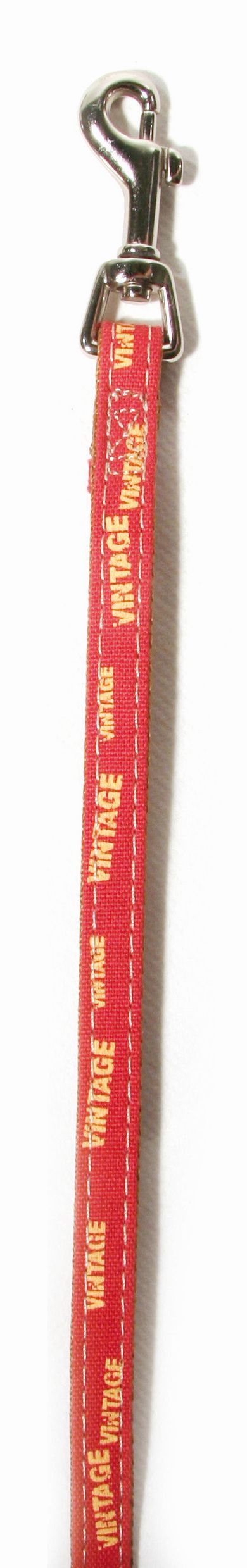 TrendLine Vintage 20 Führleine, rot