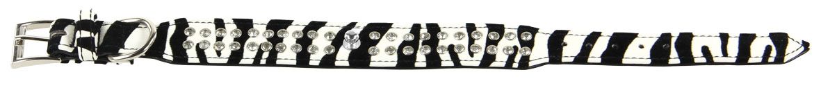 TrendLine Deluxe Halsband Zebra XS,