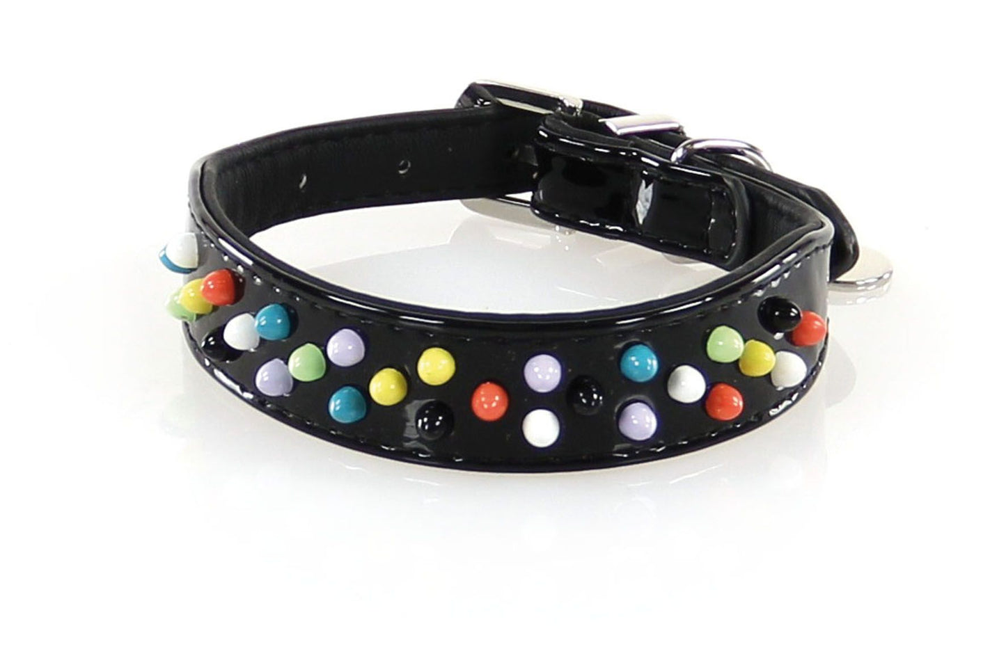 Lederhalsband Mastermind 23mm/38cm sw