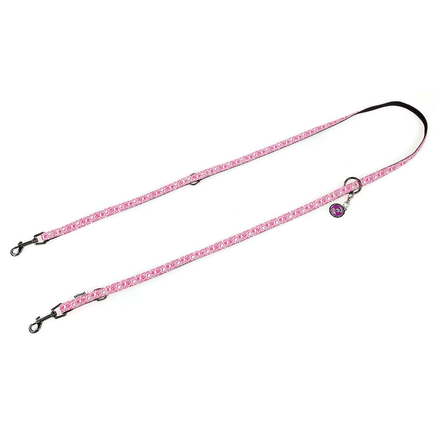 TrendLine Führerleine LOVE, 20mm, weiss