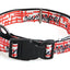TrendLine Halsband Labyrinth, 15mm Rot