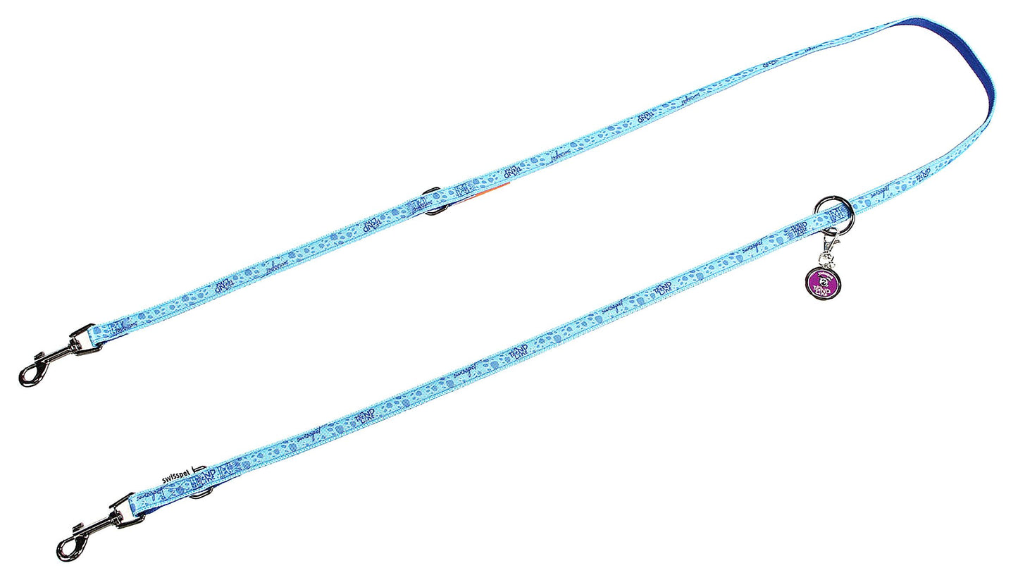 TrendLine Führerleine Pfoty, 15mm, blau