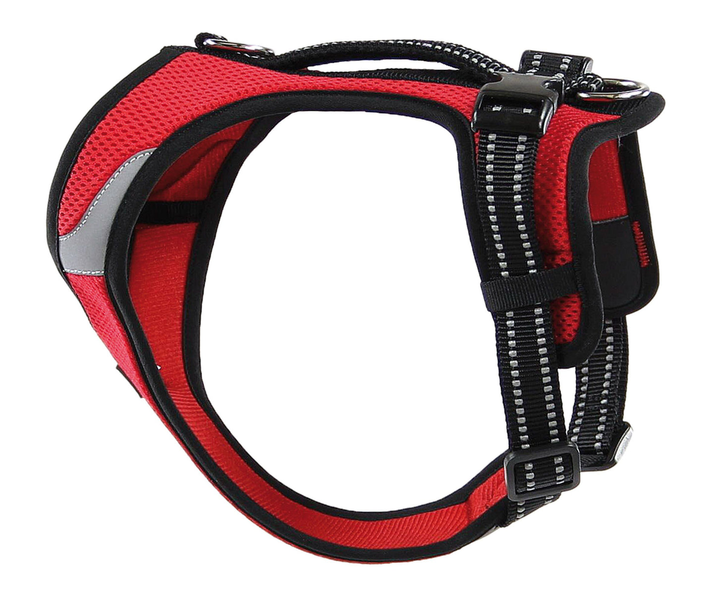 Hundegeschirr Lord reflektierend XXS rot