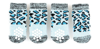 Hundesocken mit Anti-Slip Tri XS hellbau