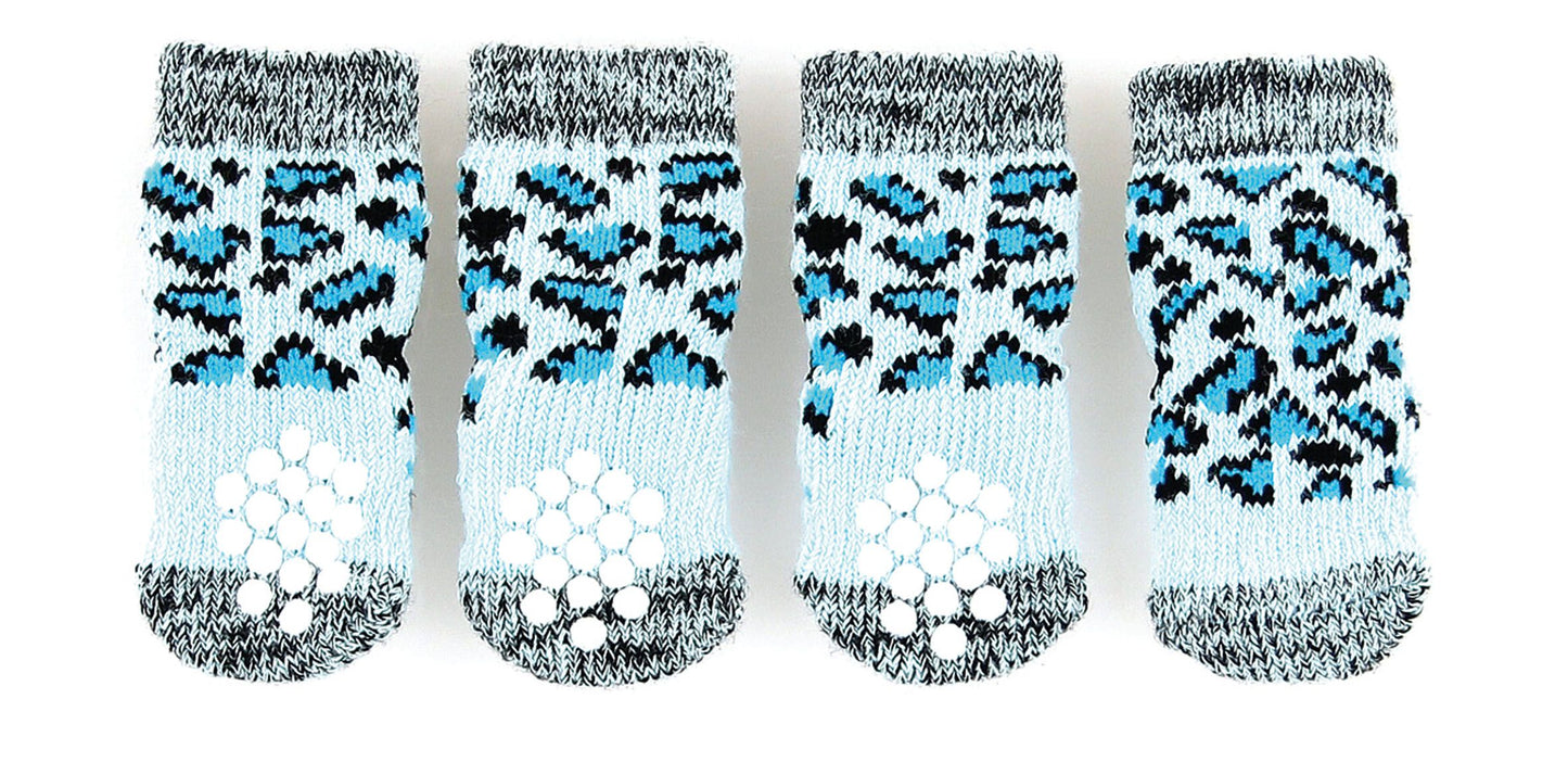 Hundesocken mit Anti-Slip Tri XS hellbau