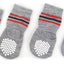 Hundesocken mit Anti-Slip Grey-Step,