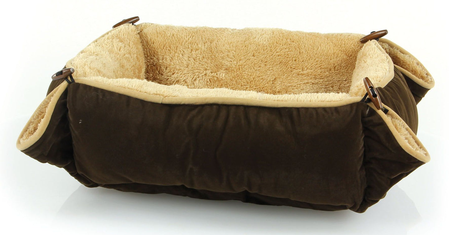 Universalkissen Bobby beige/dunkelbraun