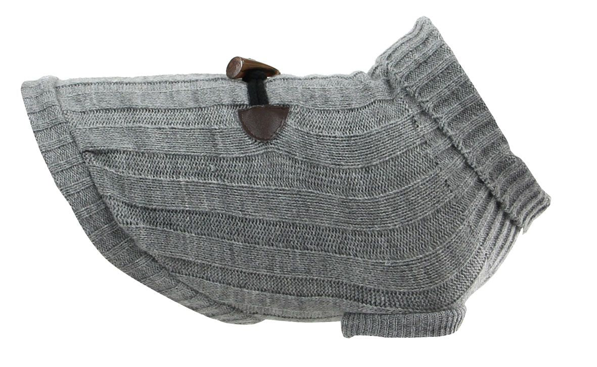 Trendline Hundepullover George, XS grau