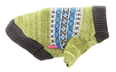 TrendLine Hundepullover Cross XS, grün