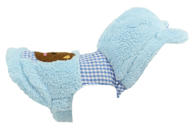 Hundemantel Mr. Bear XS, hellblau