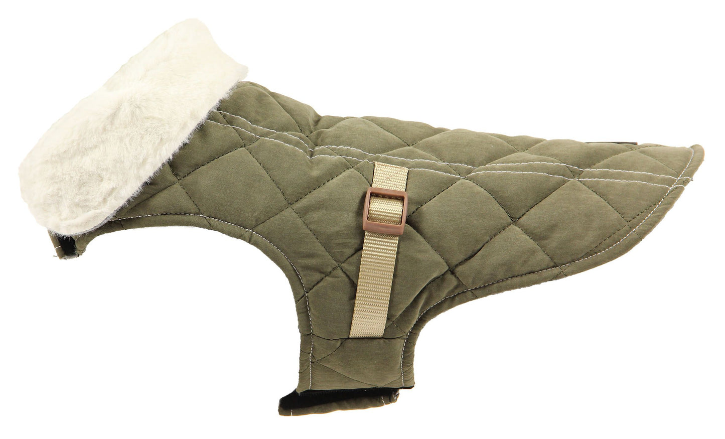 TrendLine Hundemantel Wilder XS, grün
