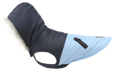 Hundemantel Colorado Springs XS, blau