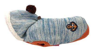 Hundepullover Anchor XS, blau