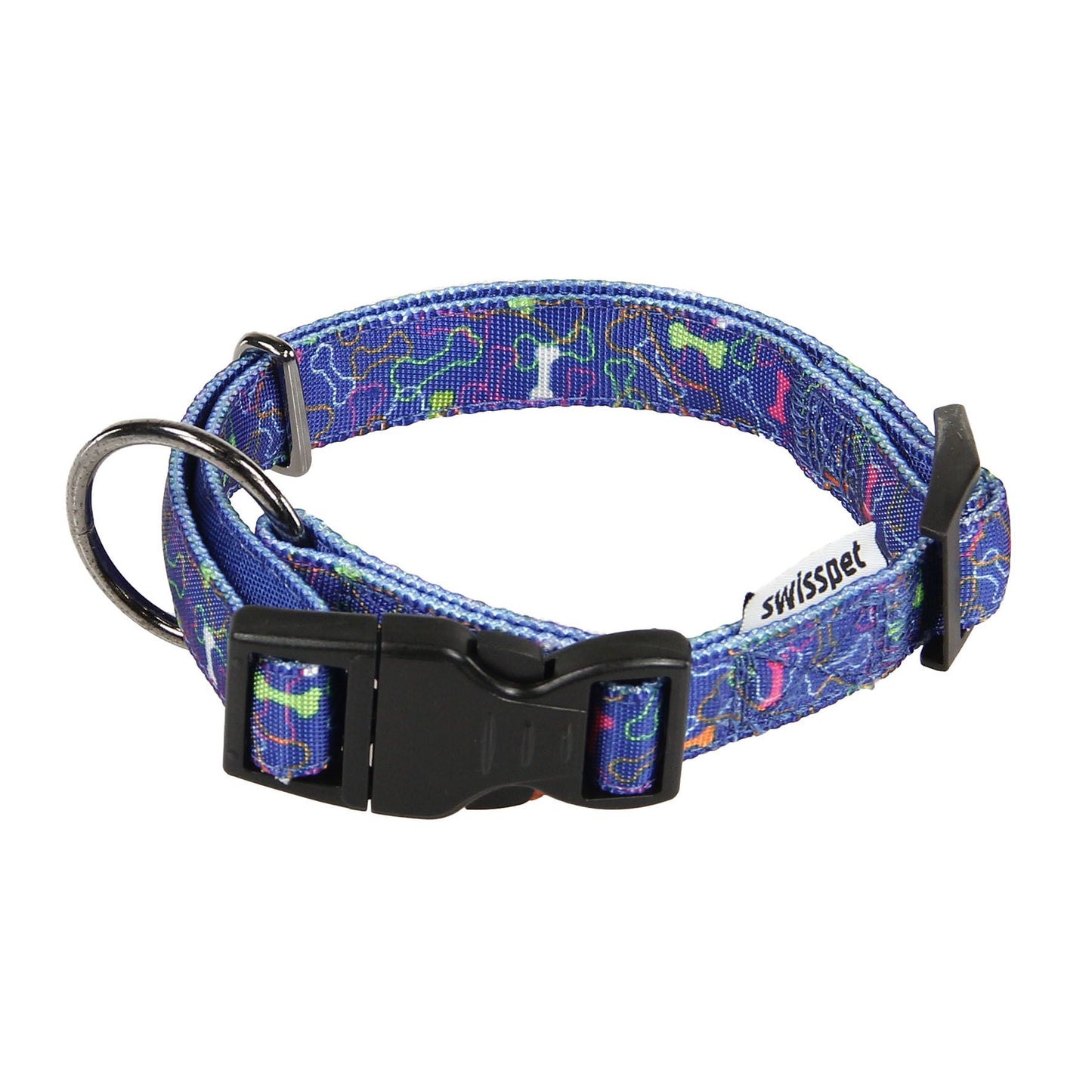 TrendLine Halsb. Smuffy Bones M, blue