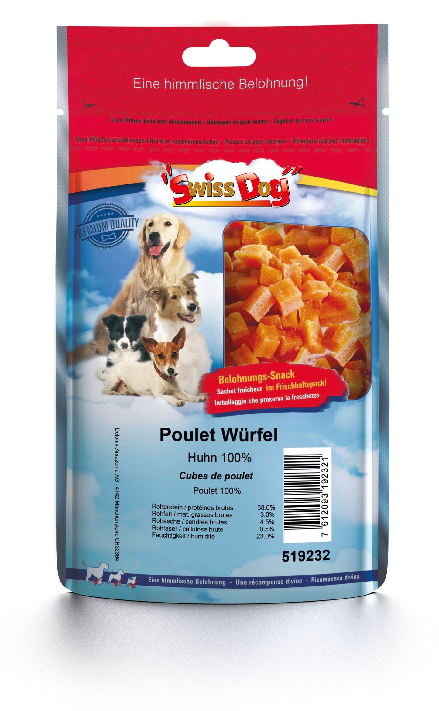SwissDog Poulet Würfel