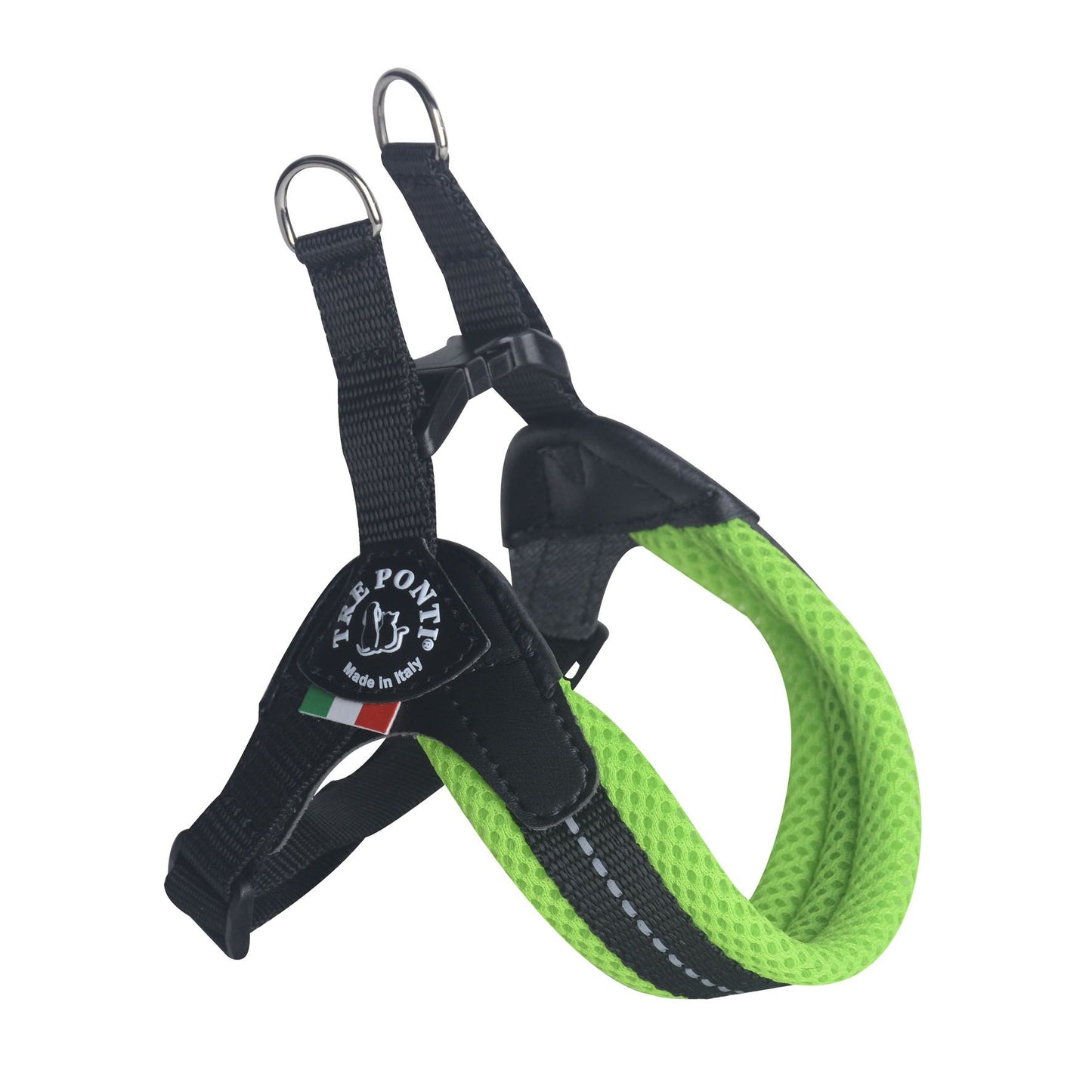 TrePonti Geschirr Fluo Netz vers. Grün 3