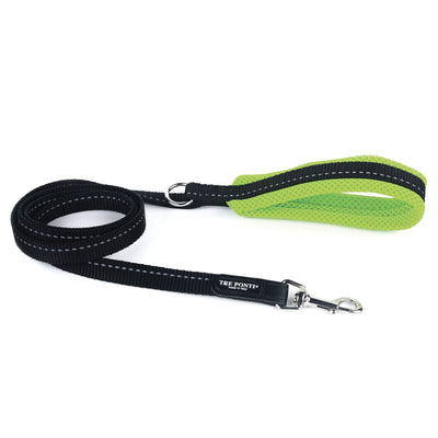 TrePonti Leine Fluo Schwarz&Grün