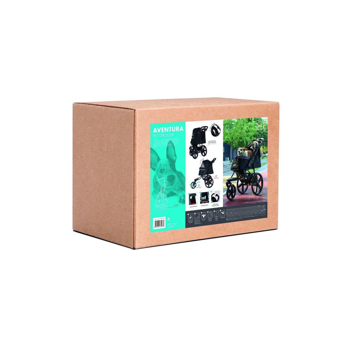 M-Pets Tierbuggy T=12xB=57xH=104.5cm