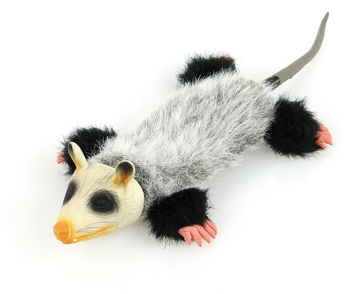 Hundespielzeug Latex-Plüschopossum m/Sqk
