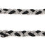 Führleine geflochten 10mm/200cm sw-grau