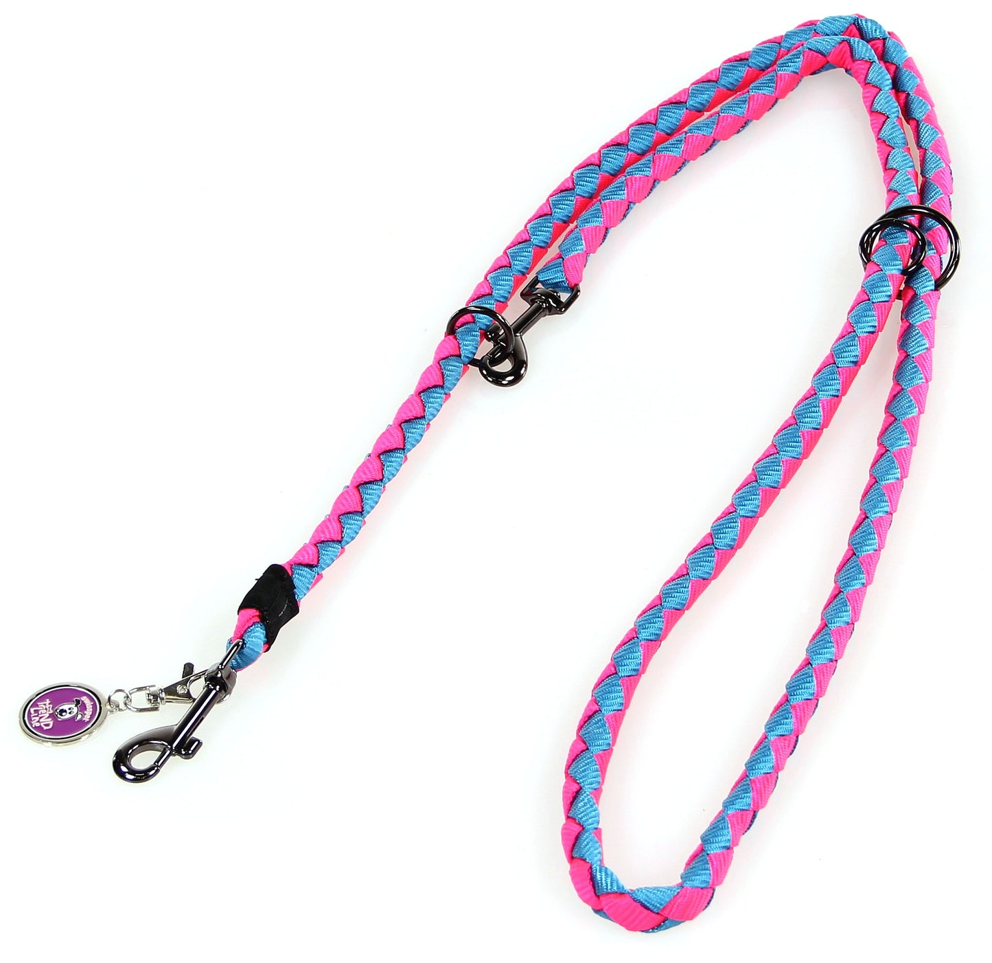 TrendLineFührleine Diamond 12/180cm pink