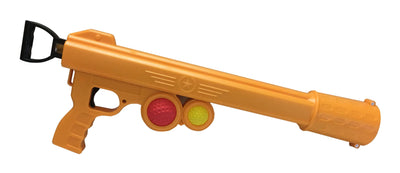 swisspet Ballkanone m/2 Bällen L orange