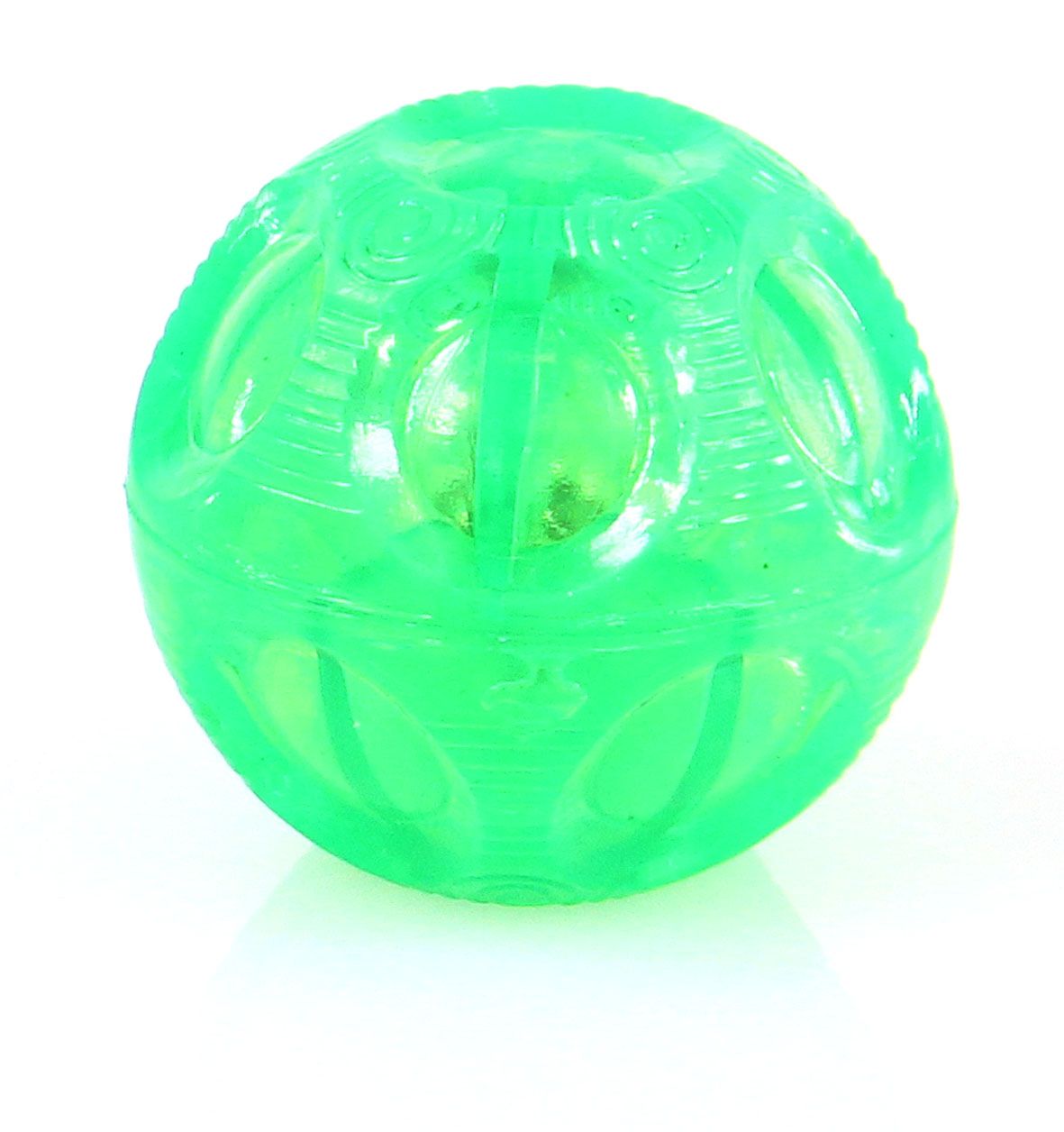 Hundespielzeug Leuchtball Lumo, grün