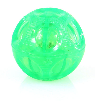 Hundespielzeug Leuchtball Lumo, grün